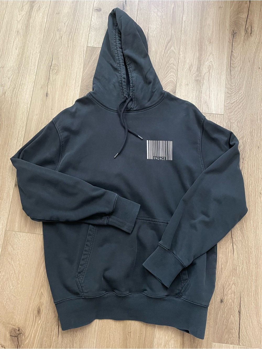 Palace skateboards barcode parcode hoodie heavyweight streetwear L